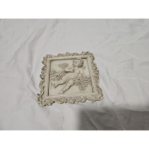 Alexander Backer Co. Cherub Wall Plaque
